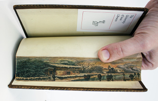 Illustration for article titled Fore-Edge Paintings: The Secret Works of Art Hidden Inside Book Pages